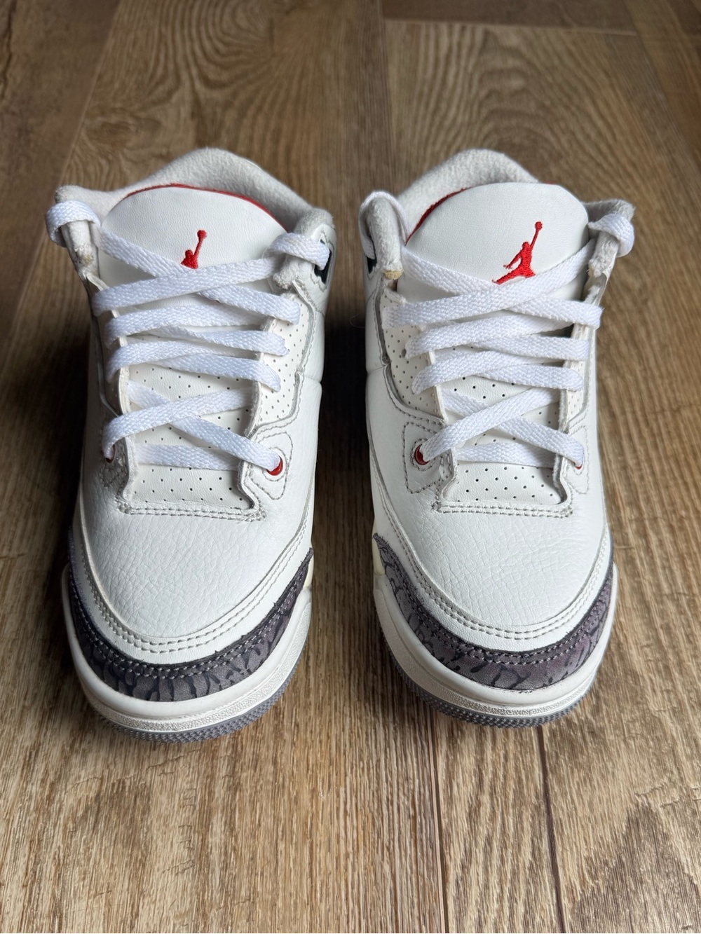 Jordan 3 white cement 12c